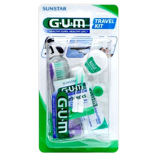 Gum Travel Brush Kit (156) 1 set - Vjollcë