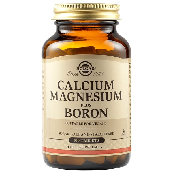 Solgar Calcium Magnesium Plus Boron 100 tableta