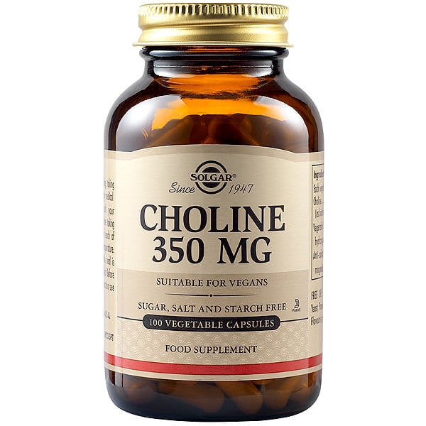 Solgar Choline 350mg 100 kapsula vegjetariane