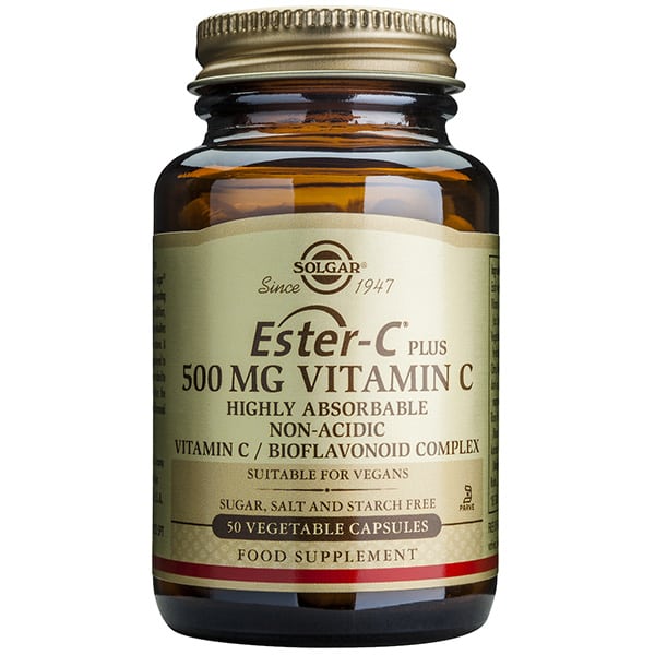 Solgar Ester-C Plus 500mg Vitamin C 50 kapsula vegjetariane