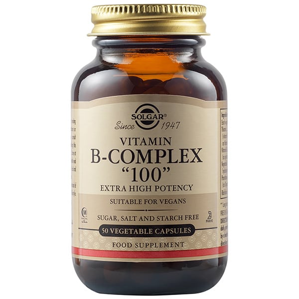 Solgar Vitamin B-Complex "100" 50 kapsula vegjetariane