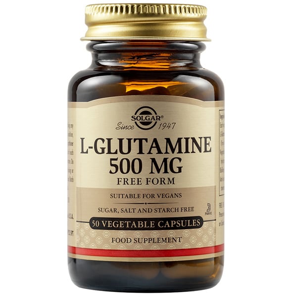 Solgar L-Glutamine 500mg 50 kapsula vegjetariane