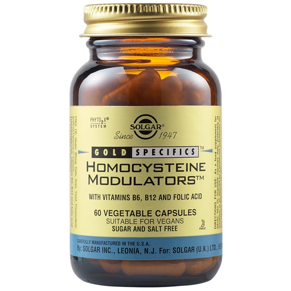 Solgar Homocysteine Modulators 60 kapsula vegjetariane