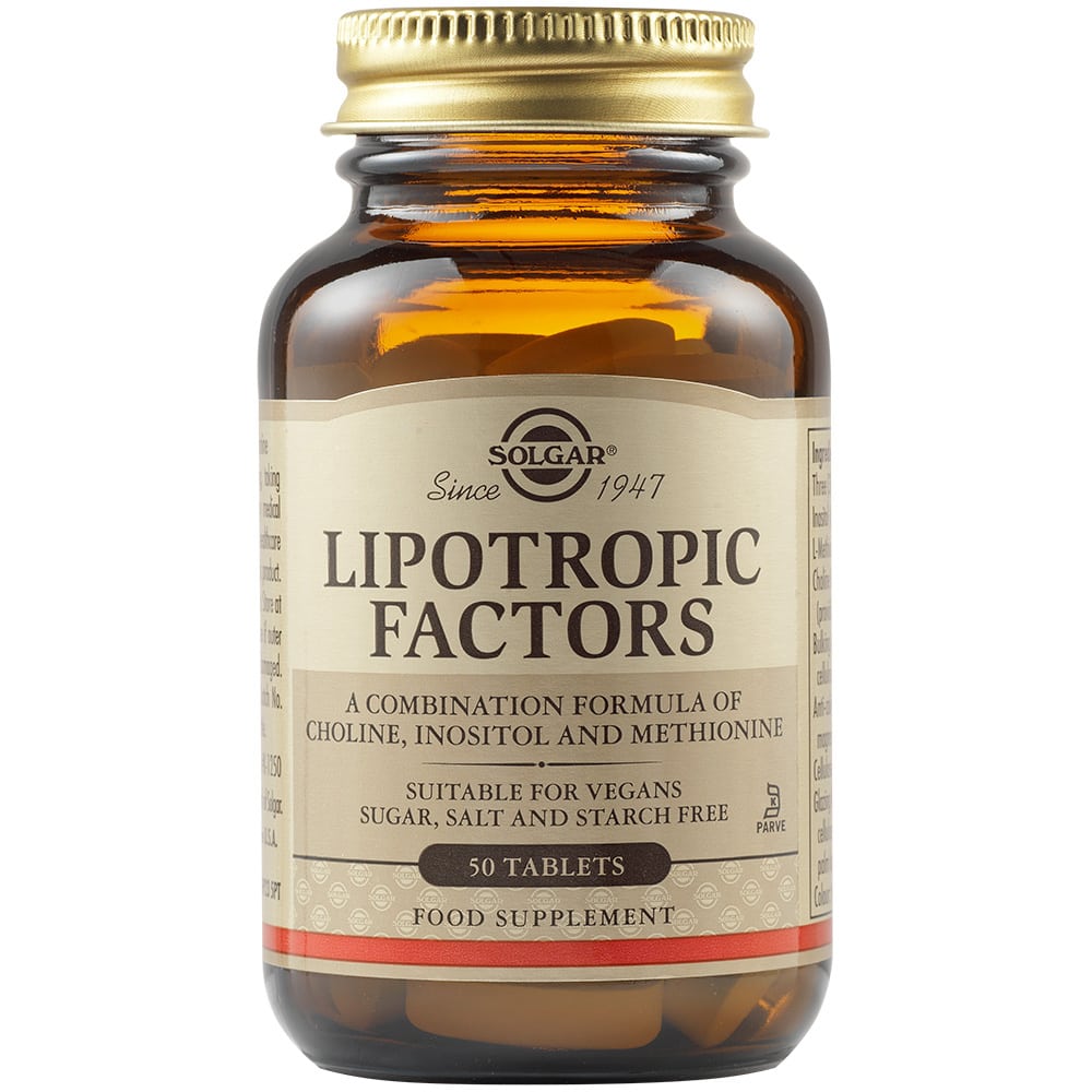 Solgar Lipotropic Factors 50 tableta
