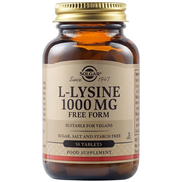 Solgar L-Lysine 1000mg 50 tableta