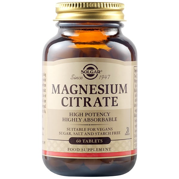 Solgar Magnesium Citrate 60 tableta