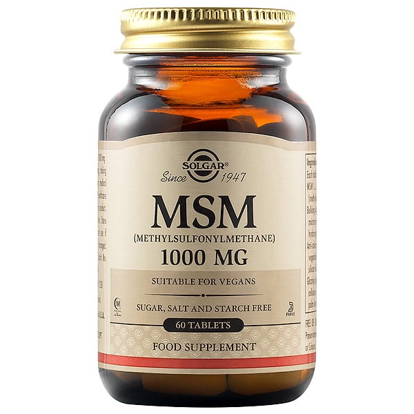 Solgar MSM 1000mg 60 tableta