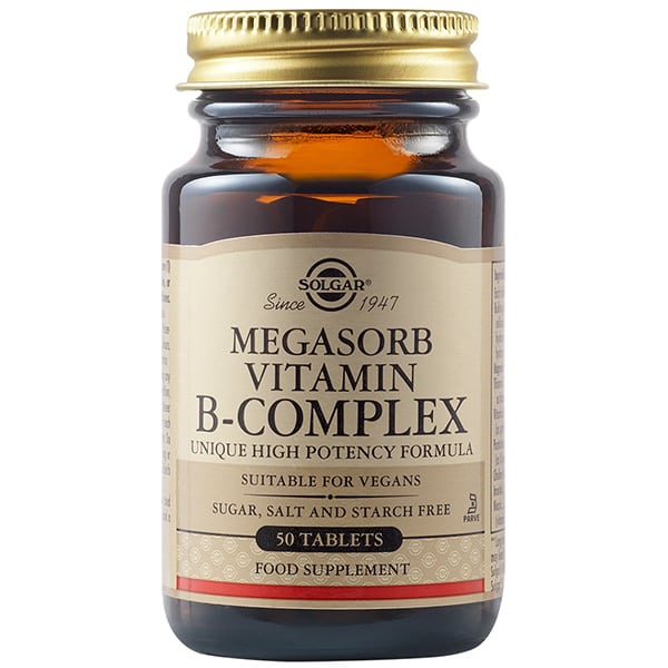 Solgar Megasorb Vitamin B-Complex 50 tableta