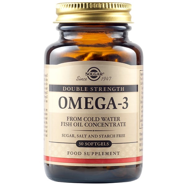 Solgar Omega 3 Double Strength 30 kapsula të buta