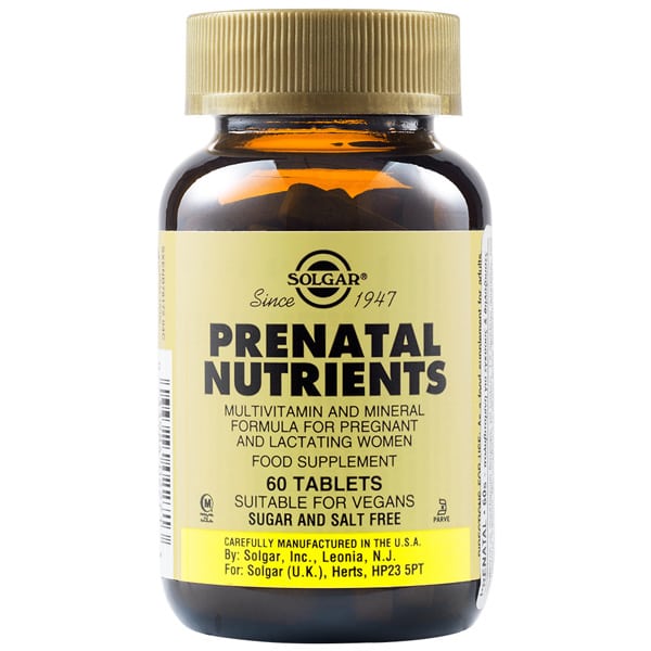 Solgar Prenatal Nutrients 60 tableta