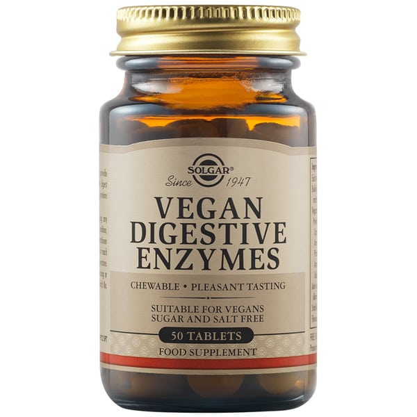Solgar Vegan Digestive Enzymes 50 tableta