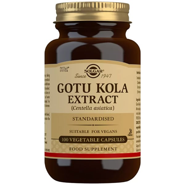 Solgar Gotu Kola 100 kapsula vegjetariane