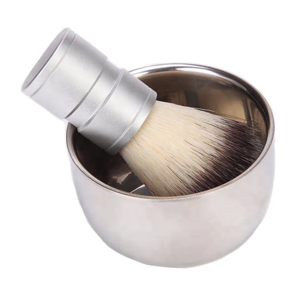 Boobam Shaving Bowl & Brush 1 set - Argjend