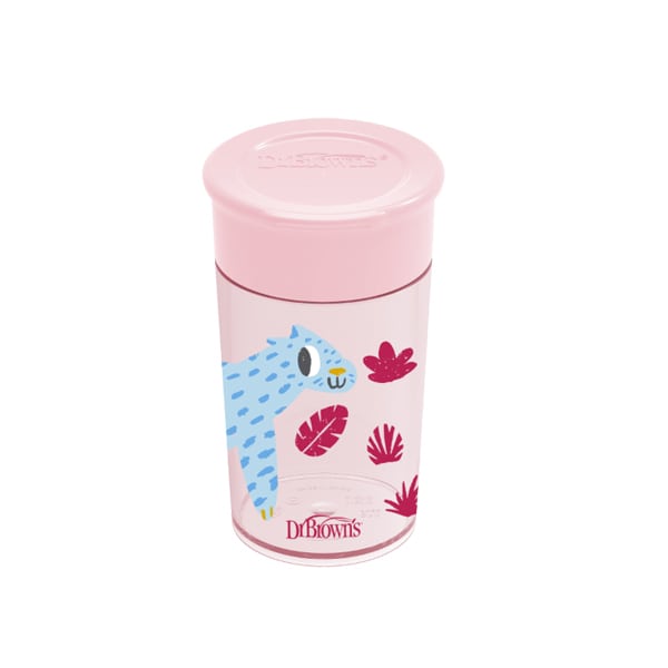Dr. Brown's Cheers 360° Spoutless Transition Cup 9m+ 300ml - Rozë