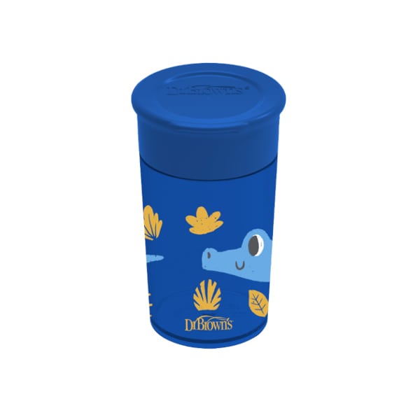 Dr. Brown's Cheers 360° Spoutless Transition Cup 9m+ 300ml - blu