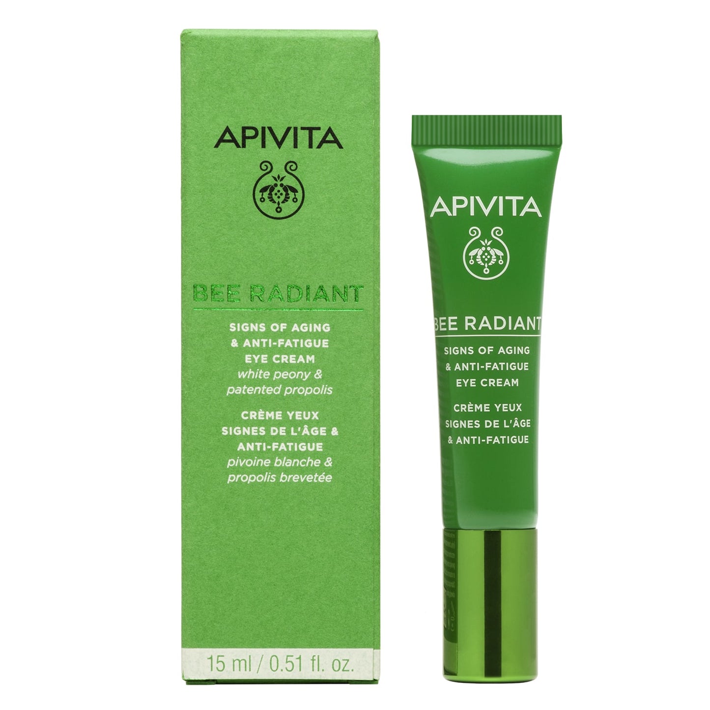 Apivita Bee Radiant Signs of Aging & Anti-Fatigue Eye Cream 15 ml