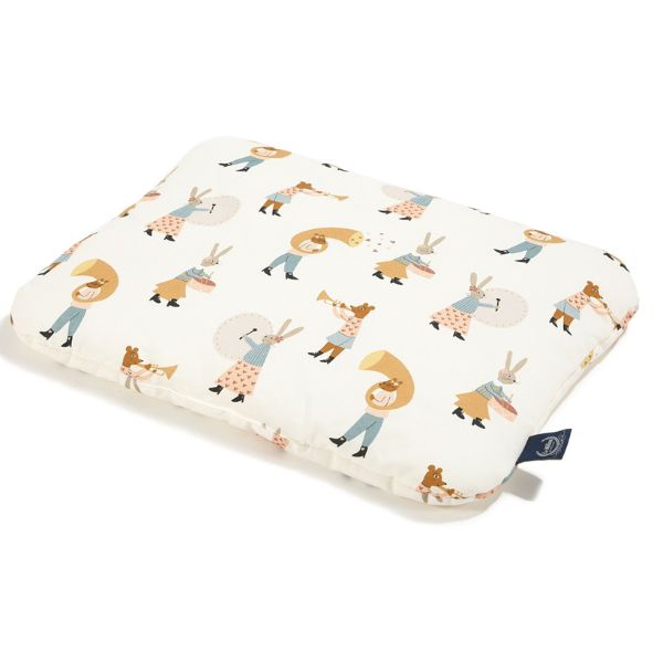 La Millou Mid Pillow Musicians Cotton Pillow Pink (35x45cm) 1 copë