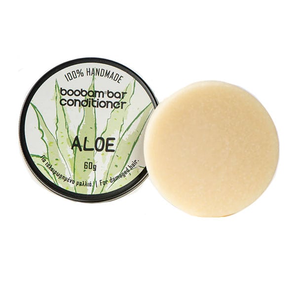 Boobam Conditioner Bar Aloe for Damaged Hair 60g