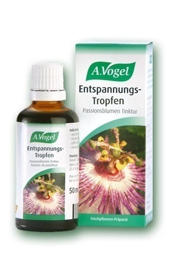 A. Vogel Passiflora Herbal Relaxing Aid Fresh Passiflora Tincture 50 ml
