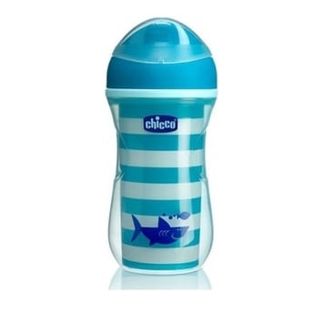 Chicco Active Cup Insulated Bottle 14m+ 266ml - Blu e Çelët
