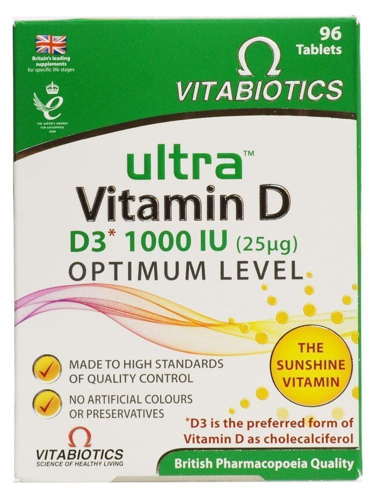 Vitabiotics Ultra Vitamin D 96 tableta