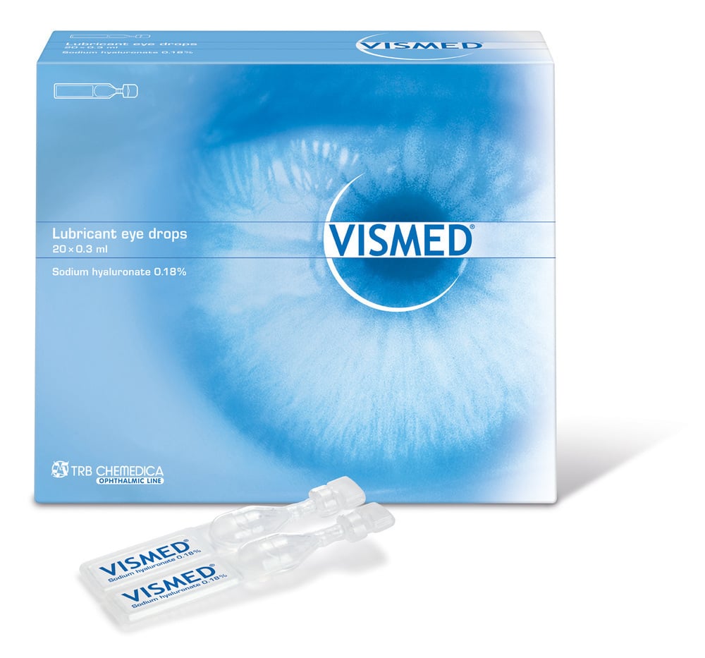Vismed Eye Drops 20 amper x 0.3 ml