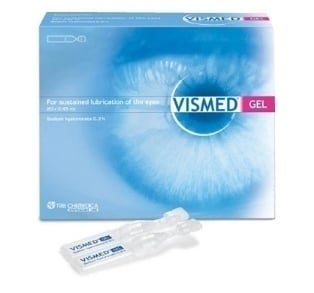 Vismed Eye Drops Gel Sodium Hyaluronate 0.30% 20 x 0.45ml