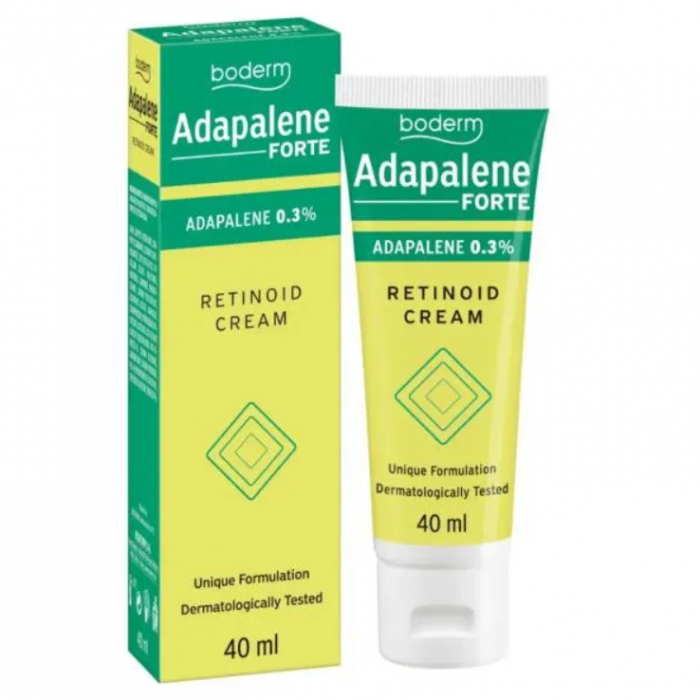 Krem për fytyrën Boderm Adapalene Forte 0.3% Retinoid 40ml