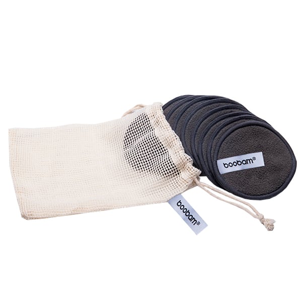 Boobam Charcoal Make Up Remover Pads set prej 10 copësh