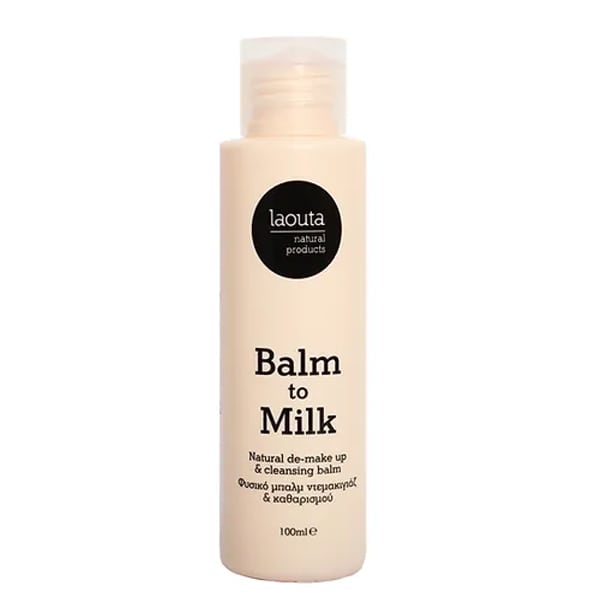Laouta Natural Products Balm to Milk Natural De-makeup & Cleansing Balm 100 ml