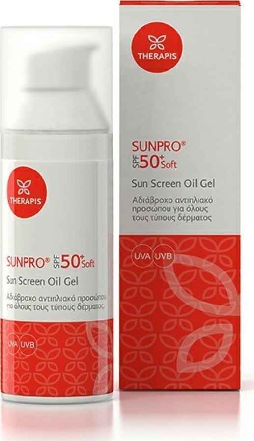 Therapis SunPro SPF50 Sunscreen Gel 50 ml