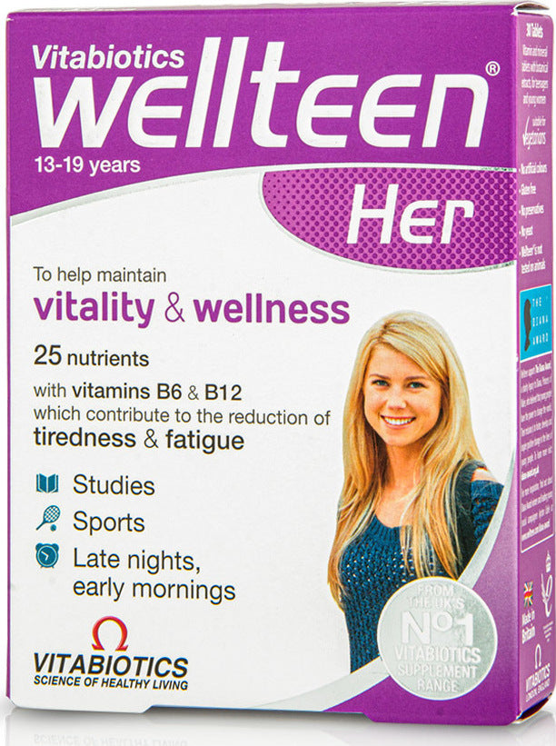 Vitabiotics Wellteen Her 30 tableta