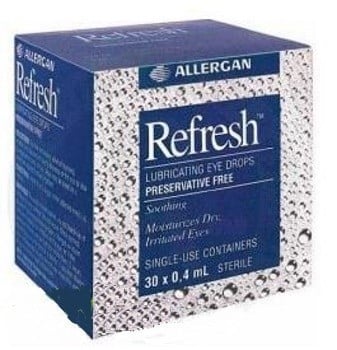 Allergan Refresh Lubricating Eye Drops 30 x 0.4ml
