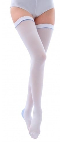 Adco Thigh Root Socks (07460) Anti-embolism (18mm Hg) 1 palë Ngjyra e Bardhë