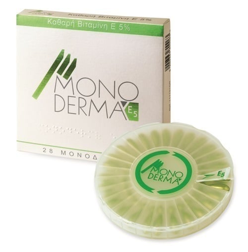 PharmaQ MonoDerma E5 Pure Vitamin E Monodoses 28 amper