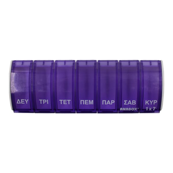 Anabox Weekly Pill Case 1 copë - Vjollcë