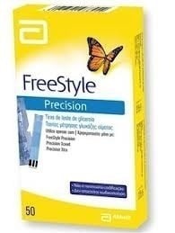 Abbott FreeStyle Precision Strips Blood Sugar Test Strips 50 shirita