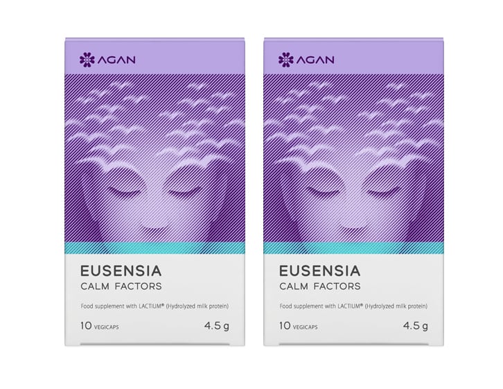 2 x Agan Eusensia Calm Factors 2 x 10 kapsula vegjetariane