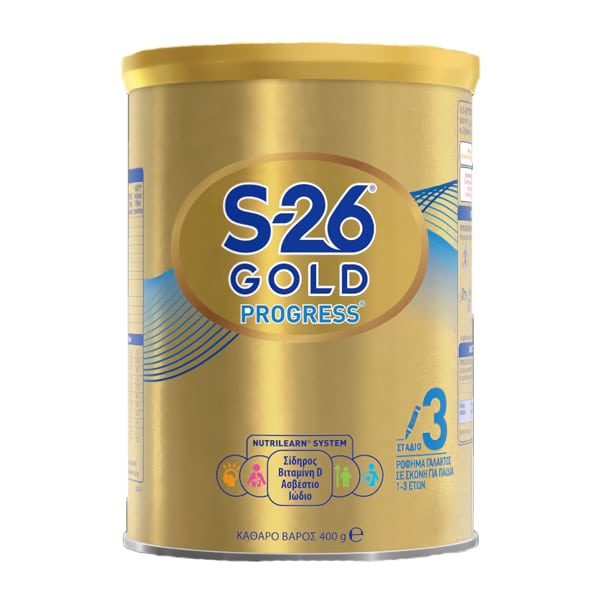 S-26 Progress Gold 3 Infant Milk 1y+ 400g