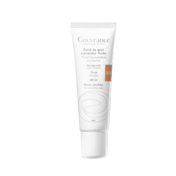 Avene Couvrance Fluid Foundation Corrector SPF20 - 5.0 Golden 30 ml