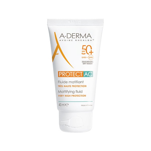 A-Derma Protect AC Mattifying Fluid Very High Protection SPF50+ 40 ml