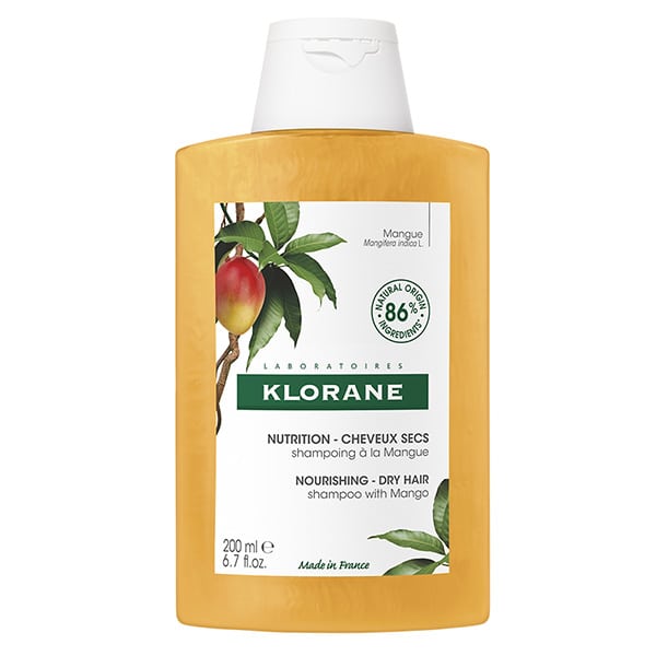 Klorane Nourishing Dry Hair Shampoo with Mango 200 ml