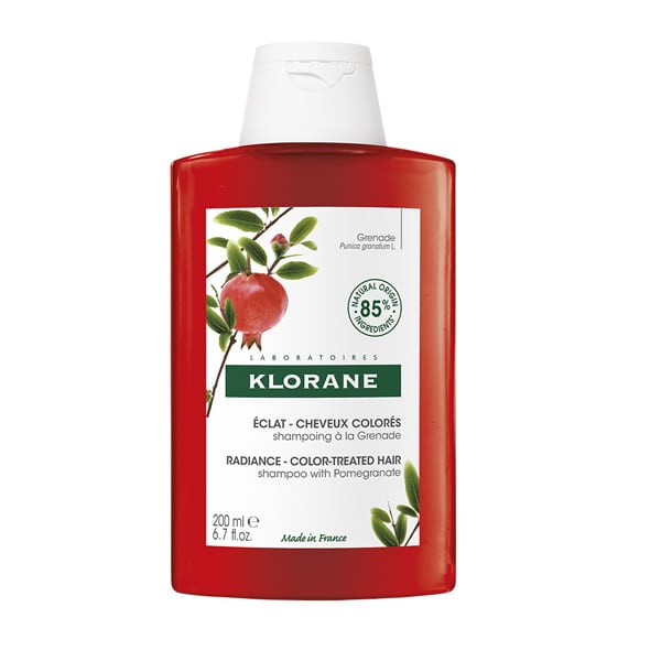 Klorane Pomegranate Shampoo for Color-Treated Hair 200 ml