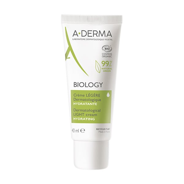 A-Derma Biology Creme Legere Hydrating Light Cream 40 ml