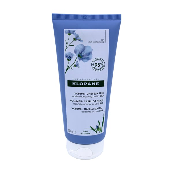 Klorane Volume Conditioner with Flax Fiber 200 ml
