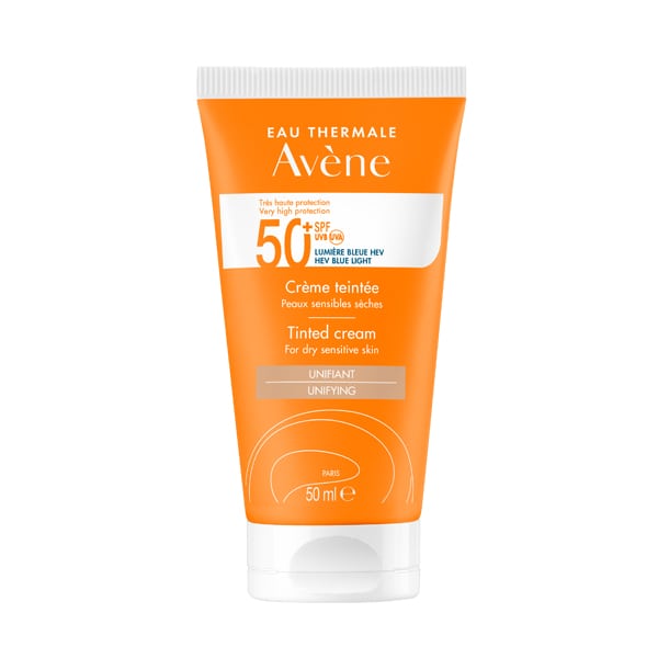 Avene Unifying Tinted Cream for Dry Sensitive Skin SPF50+ 50 ml