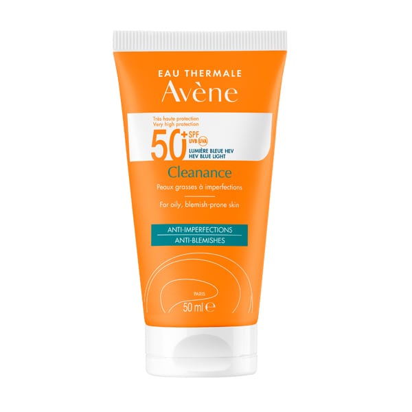 Avene Cleanance Anti-Blemishes Sun Cream for Oily Skin SPF50+ 50 ml