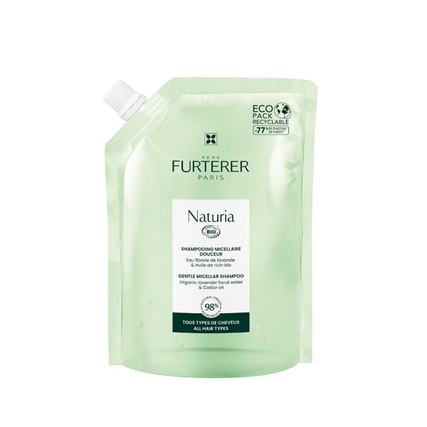 Rene Furterer Naturia Bio Gentle Micellar Shampoo Refill Pack 400 ml