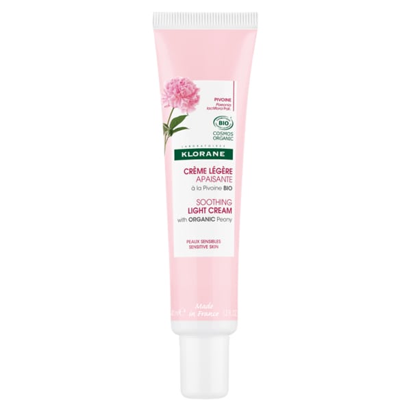 Klorane Organic Peony Soothing Light Cream 40 ml
