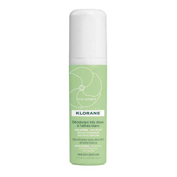 Klorane Spray Deodorant 24h with White Althea 125 ml